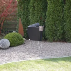 VASNER Merive M2 Feuerkorb Mittelhoch Abgerundet Schwarz 12 VASNER Merive M2 Feuerkorb Mittelhoch Abgerundet Schwarz -Gartengeschäft sign garten terrasse mood3